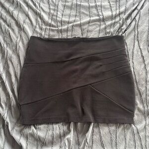 Wet Seal Elegant Black Mini Skirt
